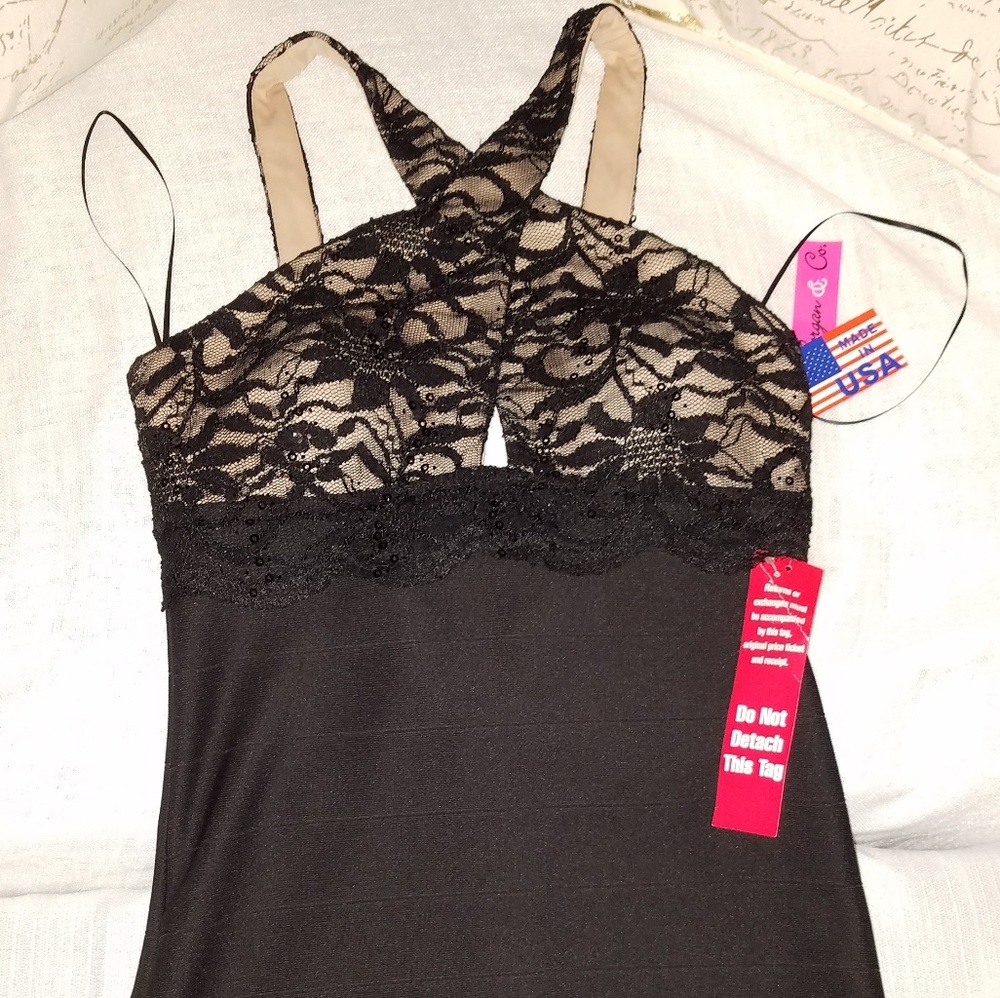 Womens black dress